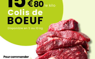 Commandez votre colis de bœuf à la Ferme de la Sablière